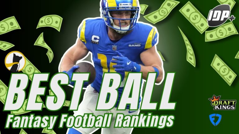 DOMINATE Week 9 Best-Ball Drafts: HOT NFL Fantasy Football Rankings!