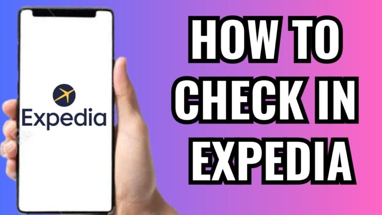 How To Check In On Expedia Flight (Full Guide)