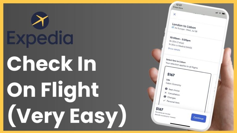 How to Check in Flight with Expedia !